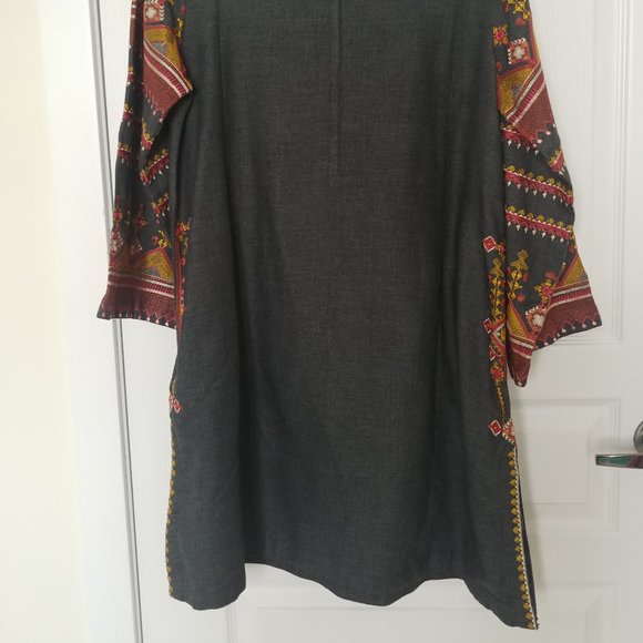 Khaddi cotton dress with full embroided shalwar - Picture 3 of 6